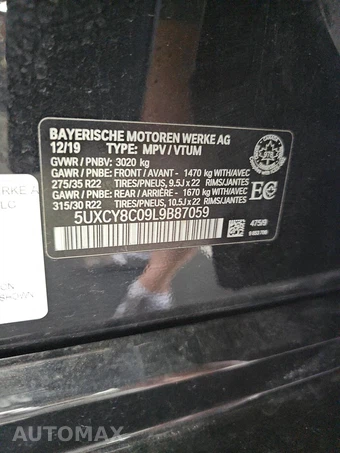 2020 BMW X6 Sports Activity Vehicle M50i - miniatura 14