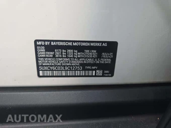 2020 BMW X6 Sports Activity Vehicle xDrive40i - miniatura 5
