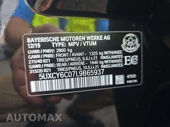 2020 BMW X6 Sports Activity Vehicle xDrive40i M SPORT LINE - miniatura 2