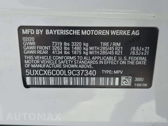 2020 BMW X7 Sports Activity Vehicle M50i - miniatura 5