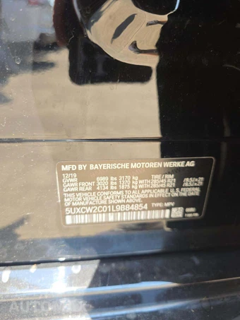 2020 BMW X7 Sports Activity Vehicle xDrive40i - miniatura 5