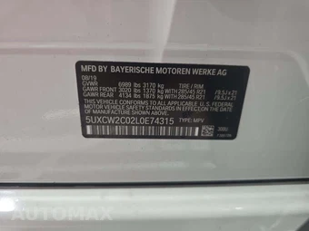 2020 BMW X7 Sports Activity Vehicle xDrive40i - miniatura 5