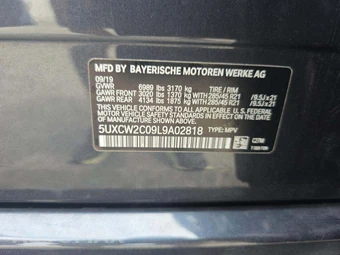 2020 BMW X7 Sports Activity Vehicle xDrive40i - miniatura 2