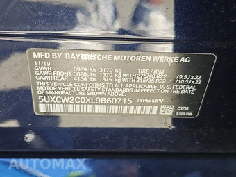2020 BMW X7 Sports Activity Vehicle xDrive40i - miniatura 15