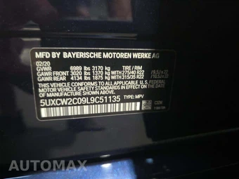 2020 BMW X7 Sports Activity Vehicle xDrive40i M SPORT LINE - miniatura 2