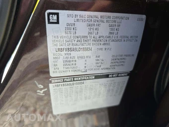 2020 Buick Envision Preferred 1SD – miniatura 5