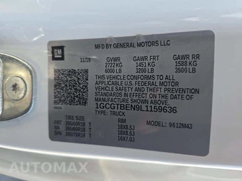 2020 Chevrolet Colorado WT Crew Cab Medium Bed 4WT - miniatura 5