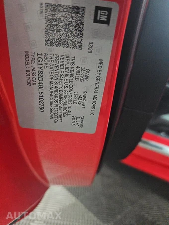 2020 Chevrolet Corvette Stingray Coupe 3LT - miniatura 13
