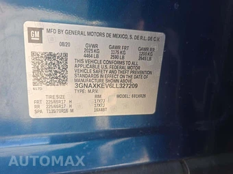 2020 Chevrolet Equinox LT 1LT - miniatura 5