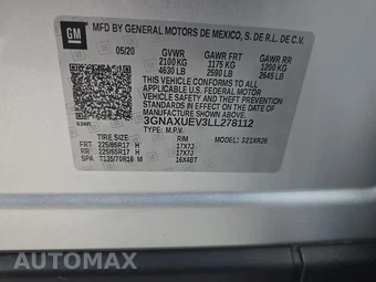 2020 Chevrolet Equinox LT 1LT - miniatura 17