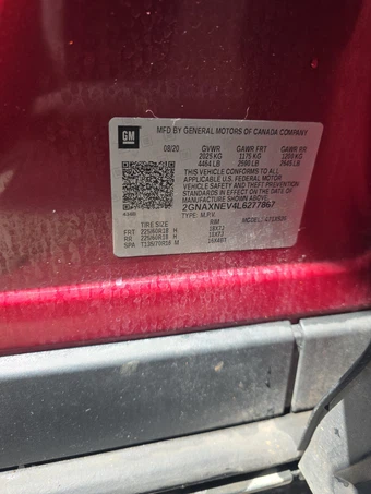 2020 Chevrolet Equinox Premier 1LZ - miniatura 14