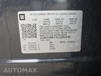 2020 Chevrolet Equinox Premier 1LZ - miniatura 14