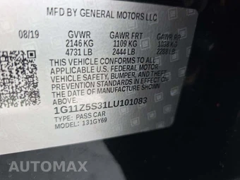 2020 Chevrolet Impala LT 1LT – miniatura 5
