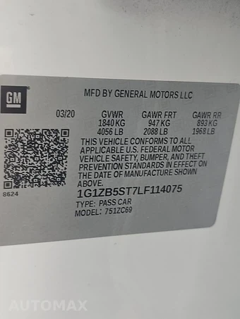 2020 Chevrolet Malibu LS 1LS – miniatura 14
