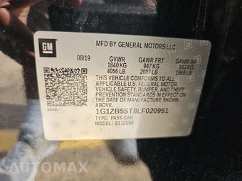2020 Chevrolet Malibu LS 1LS – miniatura 14