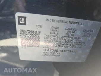2020 Chevrolet Malibu LT 1LT – miniatura 11