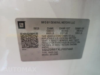 2020 Chevrolet Malibu LT 1LT - miniatura 14
