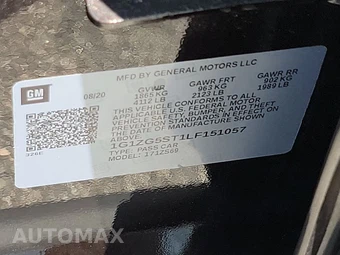 2020 Chevrolet Malibu RS 1SP - miniatura 14