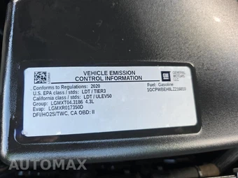 2020 Chevrolet Silverado 1500 Custom Crew Cab Short Bed 1CX - miniatura 26