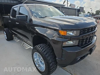 2020 Chevrolet Silverado 1500 Custom Crew Cab Short Bed 1CX - miniatura 3