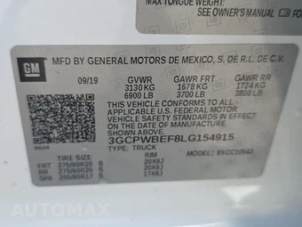 2020 Chevrolet Silverado 1500 Custom Crew Cab Short Bed 1CX - miniatura 14