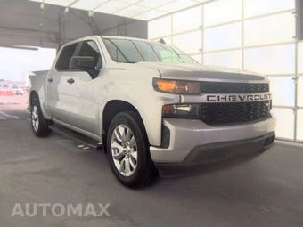 2020 Chevrolet Silverado 1500 Custom Crew Cab Short Bed 1CX - miniatura 3