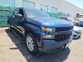 2020 Chevrolet Silverado 1500 Custom Crew Cab Short Bed 1CX - miniatura 3