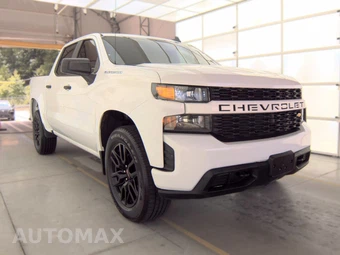 2020 Chevrolet Silverado 1500 Custom Crew Cab Short Bed 1CX - miniatura 3