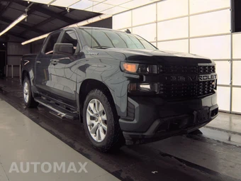 2020 Chevrolet Silverado 1500 Custom Crew Cab Short Bed 1CX - miniatura 3
