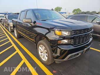 2020 Chevrolet Silverado 1500 Custom Crew Cab Short Bed 1CX - miniatura 3