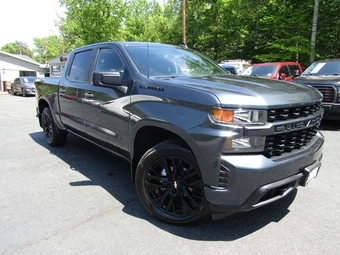 2020 Chevrolet Silverado 1500 Custom Crew Cab Short Bed 1CX - miniatura 3