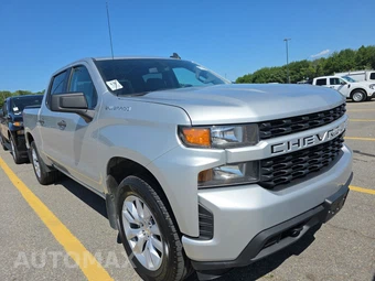 2020 Chevrolet Silverado 1500 Custom Crew Cab Short Bed 1CX - miniatura 3