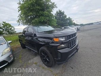 2020 Chevrolet Silverado 1500 Custom Crew Cab Short Bed 1CX - miniatura 3