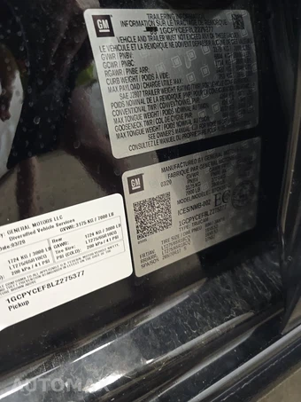 2020 Chevrolet Silverado 1500 Custom Trail Boss Crew Cab Medium Bed 2CX - miniatura 14