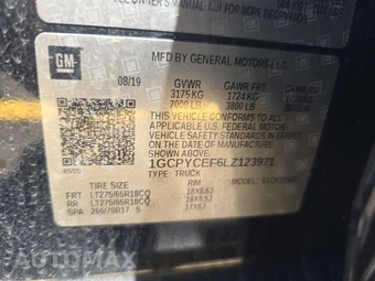 2020 Chevrolet Silverado 1500 Custom Trail Boss Crew Cab Short Bed 2CX - miniatura 14