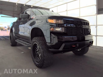 2020 Chevrolet Silverado 1500 Custom Trail Boss Crew Cab Short Bed 2CX - miniatura 3
