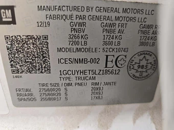 2020 Chevrolet Silverado 1500 High Country Crew Cab Medium Bed - miniatura 5