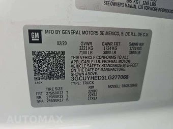 2020 Chevrolet Silverado 1500 High Country Crew Cab Short Bed 3LZ - miniatura 5