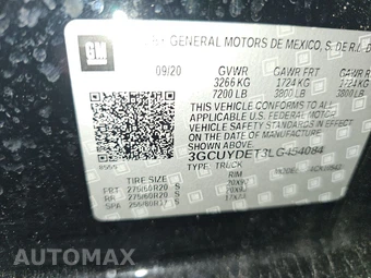 2020 Chevrolet Silverado 1500 LT Crew Cab Short Bed 1LT - miniatura 14