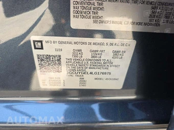 2020 Chevrolet Silverado 1500 LTZ Crew Cab Short Bed 1LZ - miniatura 2