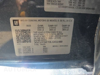2020 Chevrolet Silverado 1500 LTZ Crew Cab Short Bed 1LZ - miniatura 14