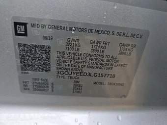 2020 Chevrolet Silverado 1500 RST Crew Cab Short Bed 1SP - miniatura 5