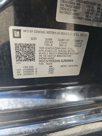 2020 Chevrolet Silverado 1500 RST Crew Cab Short Bed 1SP - miniatura 14