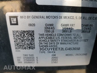 2020 Chevrolet Silverado 1500 RST Crew Cab Short Bed 1SP - miniatura 21