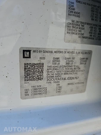 2020 Chevrolet Silverado 1500 WT Crew Cab Medium Bed 1WT – miniatura 15