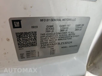 2020 Chevrolet Silverado 1500 WT Extended Cab Medium Bed 1WT - miniatura 14