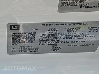 2020 Chevrolet Silverado 2500HD LT Crew Cab Medium Bed 1LT - miniatura 14
