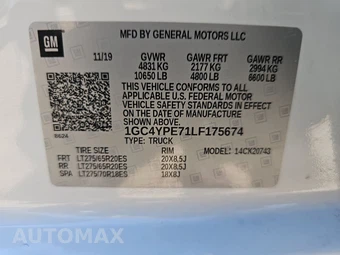 2020 Chevrolet Silverado 2500HD LTZ Crew Cab Medium Bed 1LZ - miniatura 14