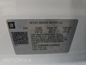 2020 Chevrolet Sonic LT Sedan 1SD - miniatura 14