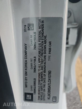 2020 Chevrolet Spark LS 1SB - miniatura 14